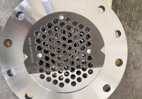 Xiamen Sunshine provided customized CS baffle plates and tube plates to customers in Dubai.