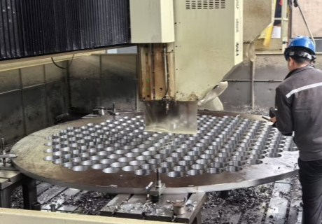 Xiamen Sunshine Finish a Alloy Steel Tube Sheet order
